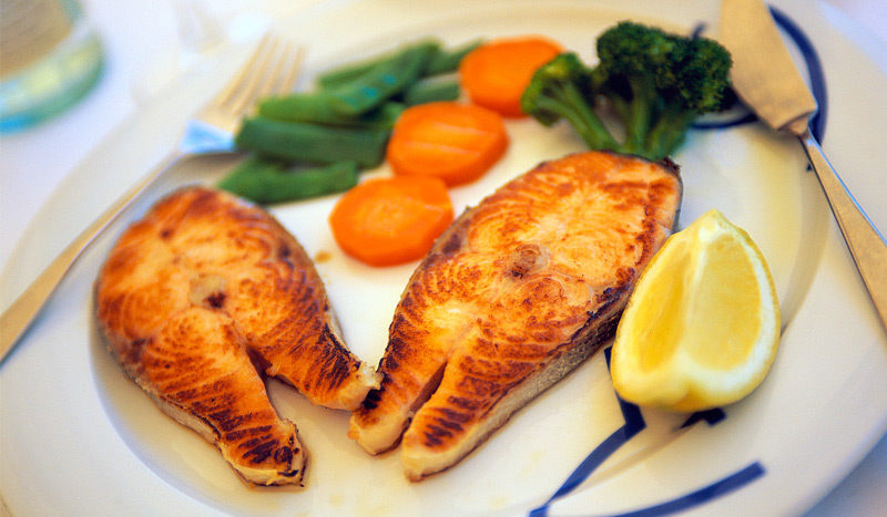 Dieta de los abdominales