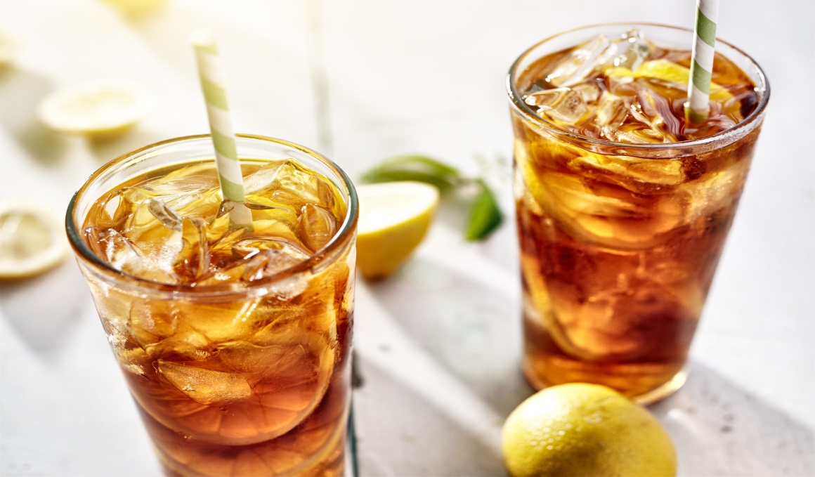 Cóctel de té fitness