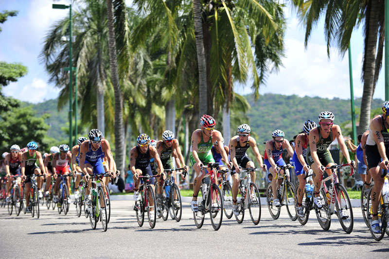 Debuta en un triatlón Olímpico